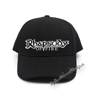 RHAPSODY OF FIRE - Logo - čierna šiltovka (-30%=AKCIA)