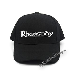 RHAPSODY - Logo - čierna šiltovka (-30%=AKCIA)