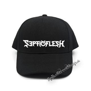 SEPTIC FLESH - Logo - čierna šiltovka (-30%=AKCIA)