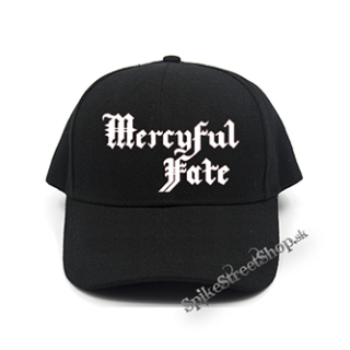 MERCYFUL FATE - Logo White - čierna šiltovka (-30%=AKCIA)