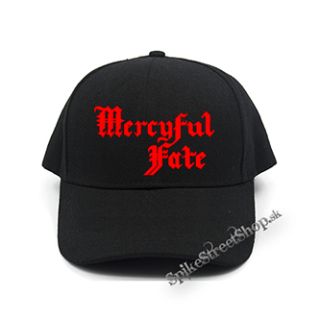 MERCYFUL FATE - Logo Red - čierna šiltovka (-30%=AKCIA)