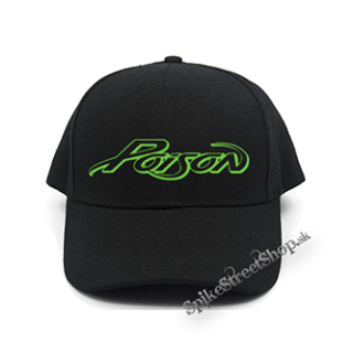POISON - Logo Green - čierna šiltovka (-30%=AKCIA)