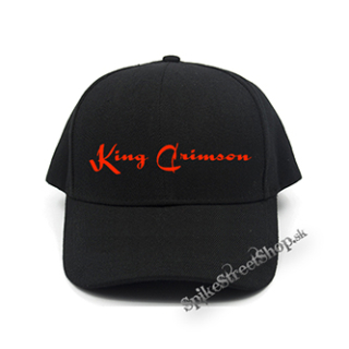 KING CRIMSON - Red Logo Hardrock Legend - čierna šiltovka (-30%=AKCIA)