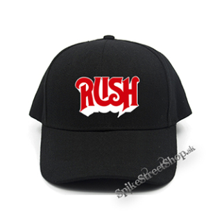 RUSH - Logo Red White Hardrock Legend - čierna šiltovka (-30%=AKCIA)