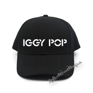 IGGY POP - Logo - čierna šiltovka (-30%=AKCIA)