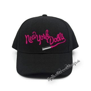 NEW YORK DOLLS - Logo - čierna šiltovka (-30%=AKCIA)