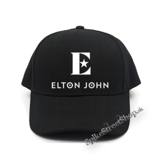 ELTON JOHN - Logo Star - čierna šiltovka (-30%=AKCIA)