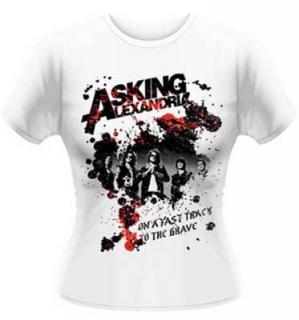 ASKING ALEXANDRIA - Liver Damage Skinny Fit - čierne dámske tričko