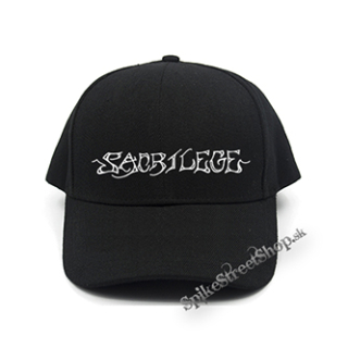 SACRILEGE - Logo - čierna šiltovka (-30%=AKCIA)