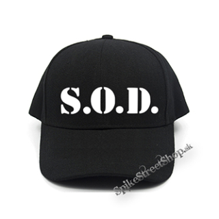 S.O.D. - Stormtroopers Of Death Logo - čierna šiltovka (-30%=AKCIA)