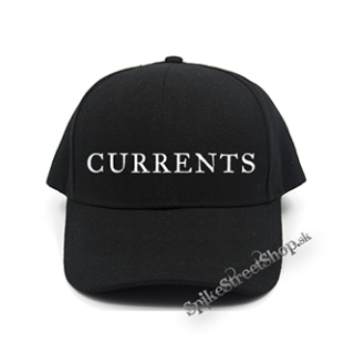 CURRENTS - Logo White - čierna šiltovka (-30%=AKCIA)