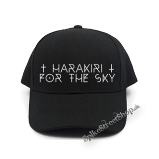 HARAKIRI FOR THE SKY - Logo - čierna šiltovka (-30%=AKCIA)