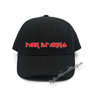 PAUL DI ANNO - Logo Red White - čierna šiltovka (-30%=AKCIA)