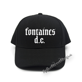 FONTAINES D.C. - Logo White - čierna šiltovka (-30%=AKCIA)