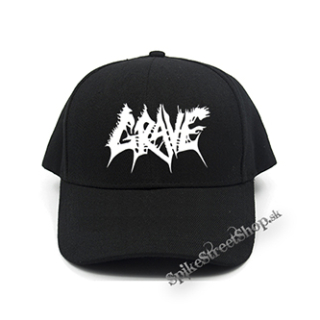 GRAVE - Logo - čierna šiltovka (-30%=AKCIA)