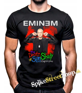 EMINEM - The Death Of Slim Shady - čierne pánske tričko