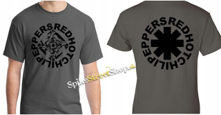 RED HOT CHILI PEPPERS - Logo Sugar Grey - šedé detské tričko