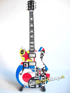 Gitara THE WHO - TRIBUTE - MGT-6682 - Mini Guitar USA
