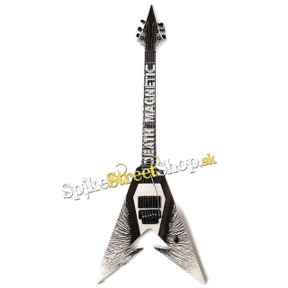 Gitara METALLICA KIRK HAMMETT - Death Magnetic V - Mini Guitar USA