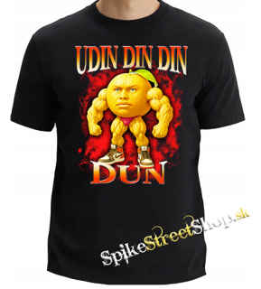 UDIN DIN DIN DUN - Italian Brainrot Meme - čierne pánske tričko