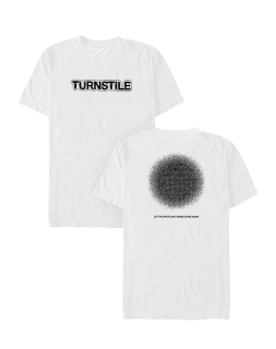 TURNSTILE - Blackout White - biele pánske tričko