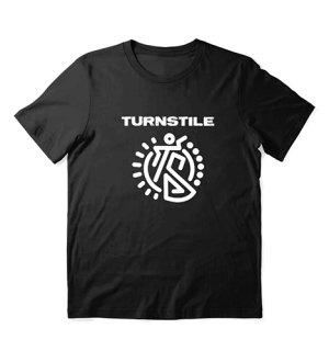 TURNSTILE - Logo Crest - čierne detské tričko