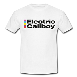 ELECTRIC CALLBOY - Logo - biele pánske tričko