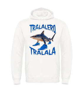 Biela detská mikina TRALALERO TRALALA
