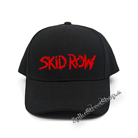 SKID ROW - Logo Red - čierna šiltovka (-30%=AKCIA)