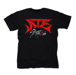 STRAY KIDS - ATE Logo - čierne detské tričko