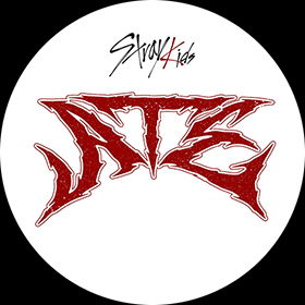 Podložka pod myš STRAY KIDS - ATE Logo White - okrúhla