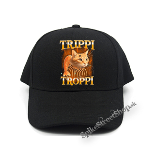 TRIPPI TROPPI - Italian Brainrot Meme - čierna šiltovka