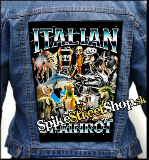 ITALIAN BRAINROT MEME - Family Poster - chrbtová nášivka