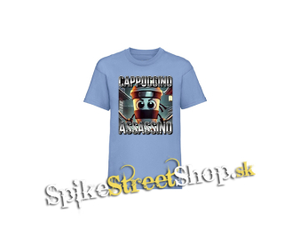 CAPPUCCINO ASSASSINO - svetlomodré detské tričko