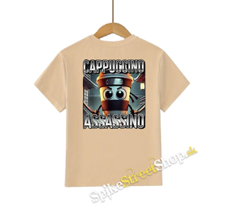 CAPPUCCINO ASSASSINO - pieskové pánske tričko