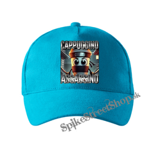 CAPPUCCINO ASSASSINO - tyrkysová šiltovka (-30%=AKCIA)