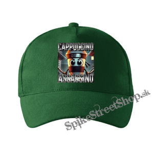 CAPPUCCINO ASSASSINO - fľaškovozelená šiltovka (-30%=AKCIA)