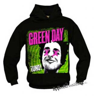 GREEN DAY - UNO - čierna pánska mikina
