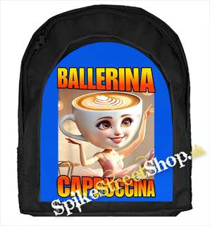 BALLERINA CAPPUCCINA - Blue Motive - Italian Brainrot Meme - ruksak