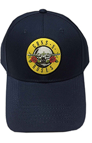 GUNS N ROSES - Circle Logo - modrá šiltovka