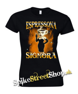 ESPRESSONA SIGNORA - Italian Brainrot Meme - dámske tričko