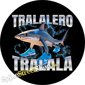 TRALALERO TRALALA - Black Motive - okrúhla podložka pod pohár