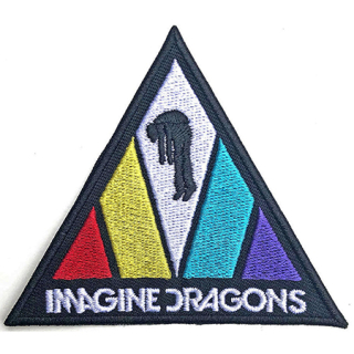 IMAGINE DRAGONS - Evolve Triangle Logo - nažehlovacia nášivka