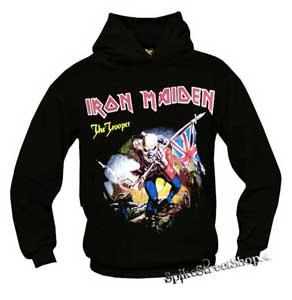 IRON MAIDEN - The Trooper - čierna pánska mikina 