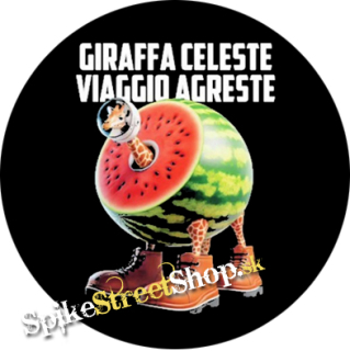 Podložka pod myš GIRAFFA CELESTE VIAGGIO AGRESTE - okrúhla