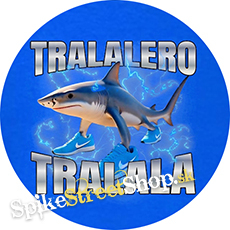 Podložka pod myš TRALALERO TRALALA - Blue Motive - okrúhla