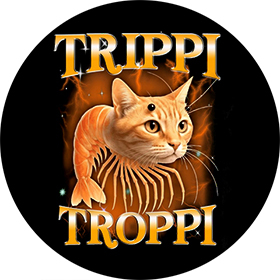 Podložka pod myš TRIPPI TROPPI - okrúhla