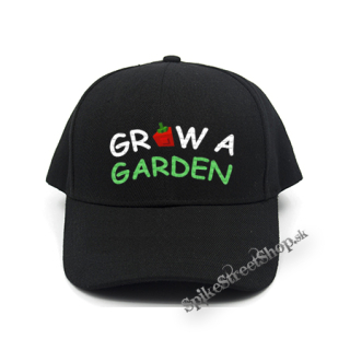 ROBLOX - GROW A GARDEN - Logo - čierna šiltovka (-30%=AKCIA)
