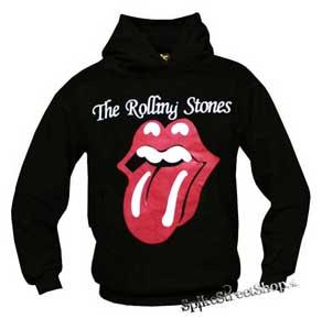 ROLLING STONES - Logo - čierna pánska mikina 