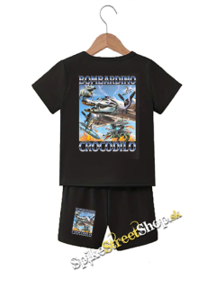 Unisex kraťasy + Unisex tričko BOMBARDINO CROCODILO - Motive 1 - bavlnené teplákové šortky a bavlnené tričko